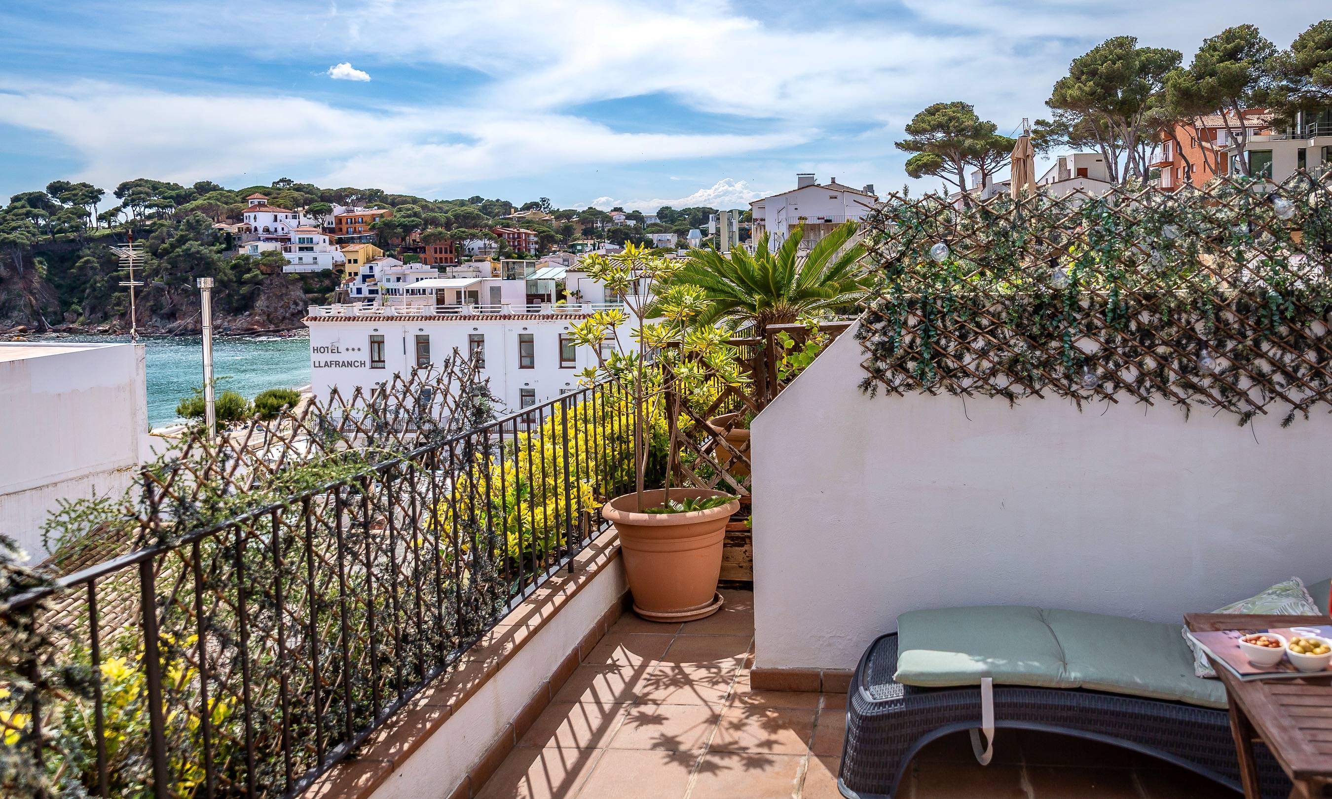 terraza privada Sol